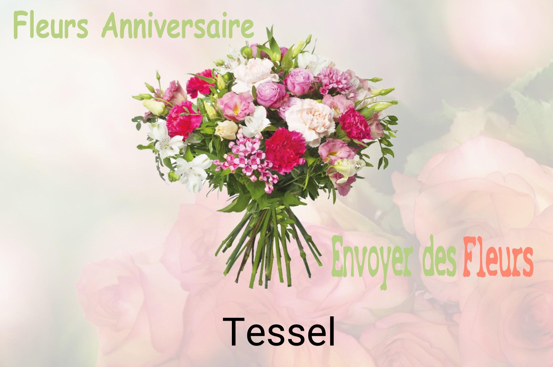 Bouquet de fleurs d’anniversaire livré à Tessel