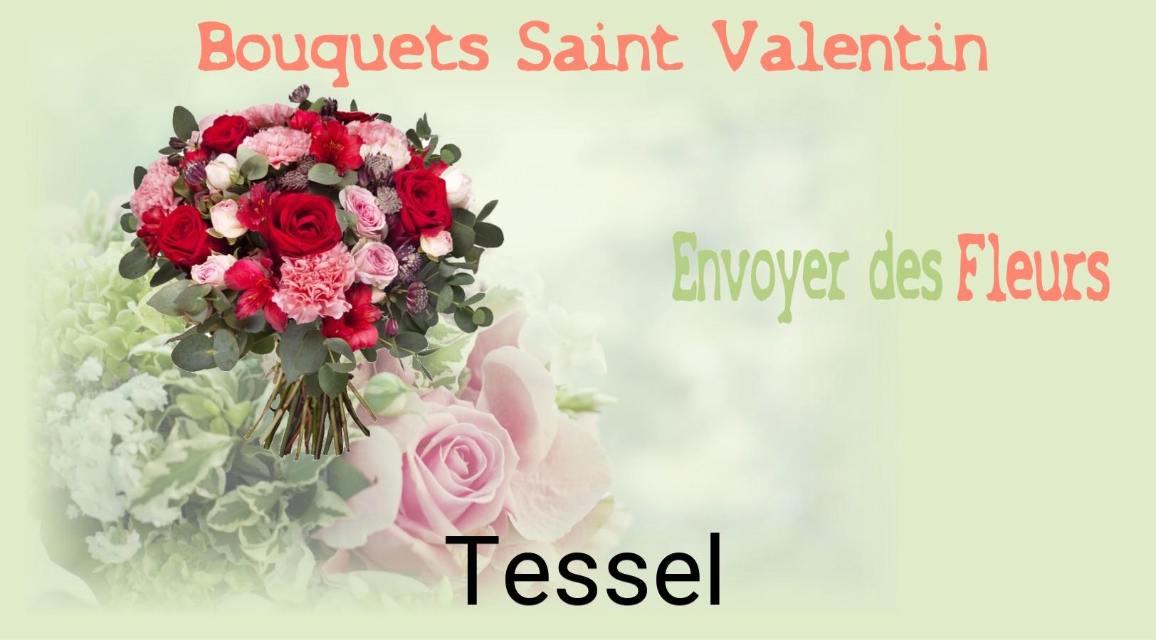 Roses de Saint-Valentin livrées à Tessel